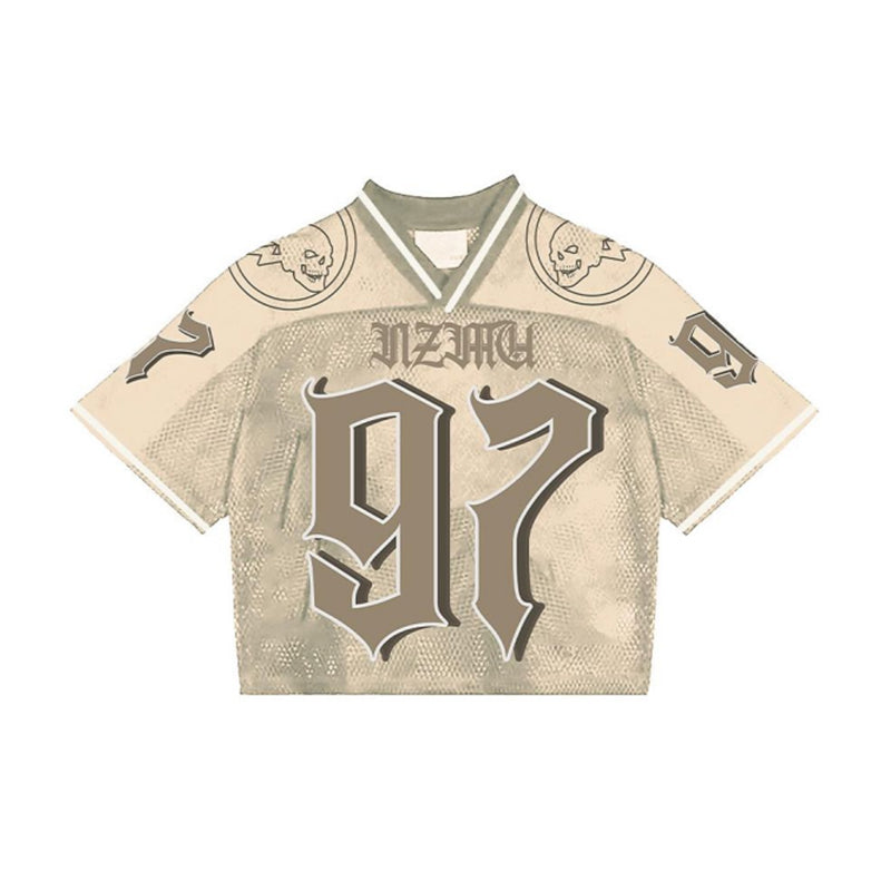 Edgy Graphic T-Shirt with Bold Fearless Energy Design