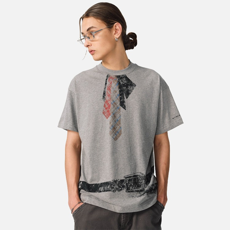 Revelse™ Layered Graphic Print Relaxed Fit T-Shirt