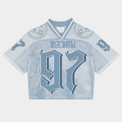 Edgy Graphic T-Shirt with Bold Fearless Energy Design