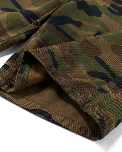 Revelse™ Men's Metal Clasp Camo Shorts