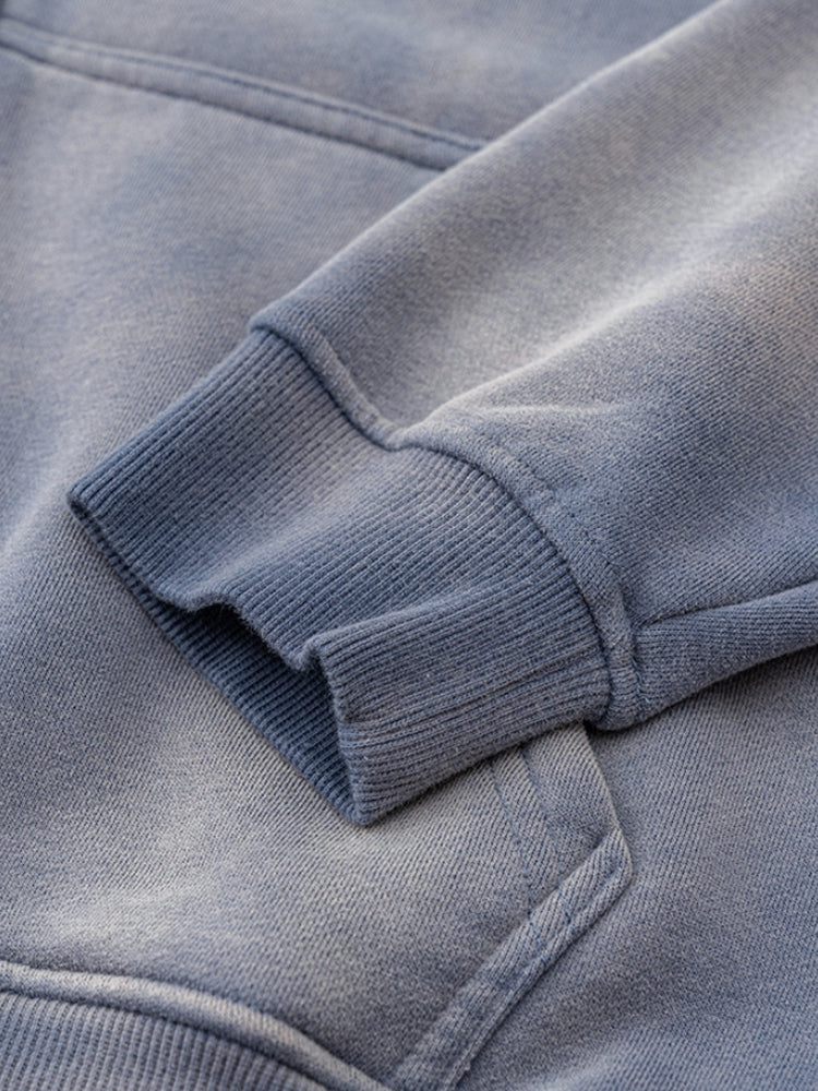 Gradient Washed Midweight Full-Zip Hoodie Unisex