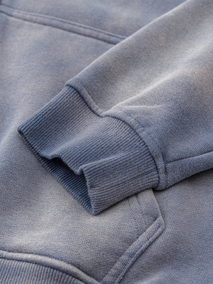 Gradient Washed Midweight Full-Zip Hoodie Unisex