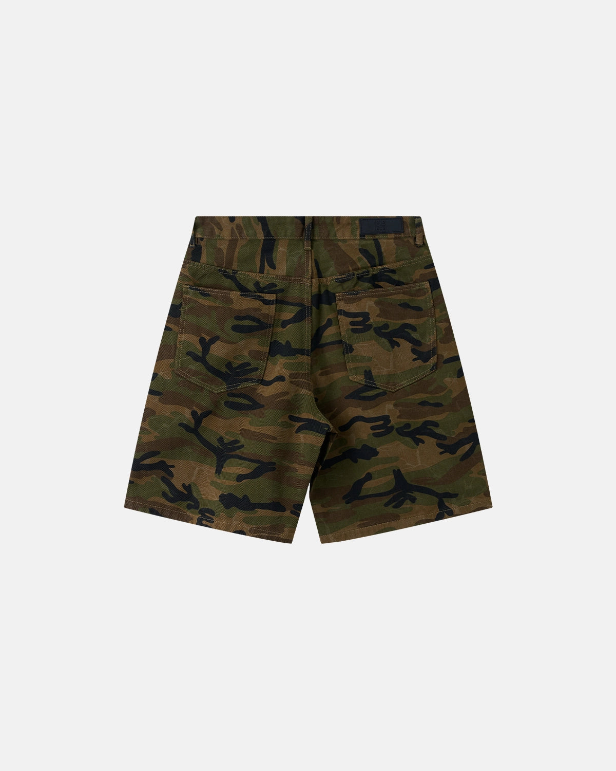 Revelse™ Men's Metal Clasp Camo Shorts