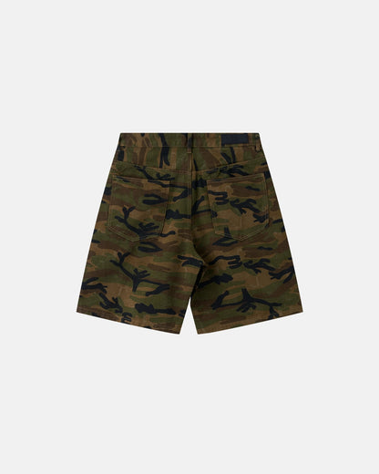 Revelse™ Men's Metal Clasp Camo Shorts