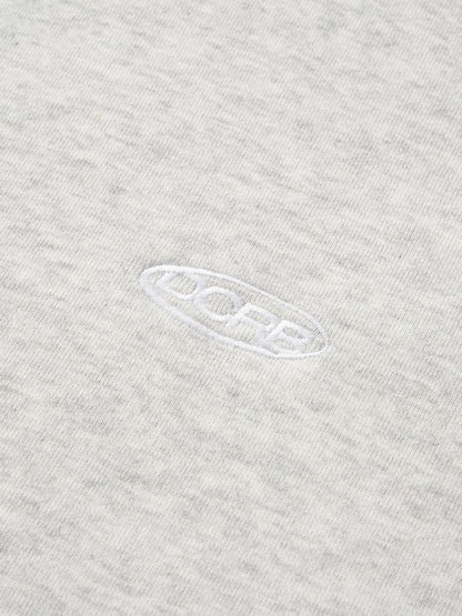 Oversized Cotton Blend Tracksuit Set Light Grey
