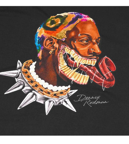 Dennis Rodman Hip Hop Trend Tee Men's Cool Fashion Oversized T-shirt