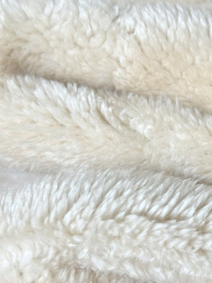 Full-Zip Fleece Hoodie Loose Fit