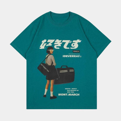 Graphic Printed Traveller T-Shirt