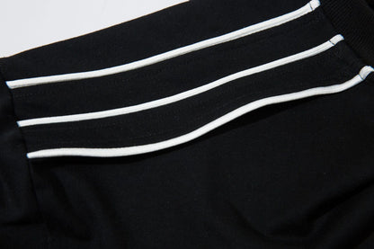 Oversized Varsity Racing Graphic T-Shirt