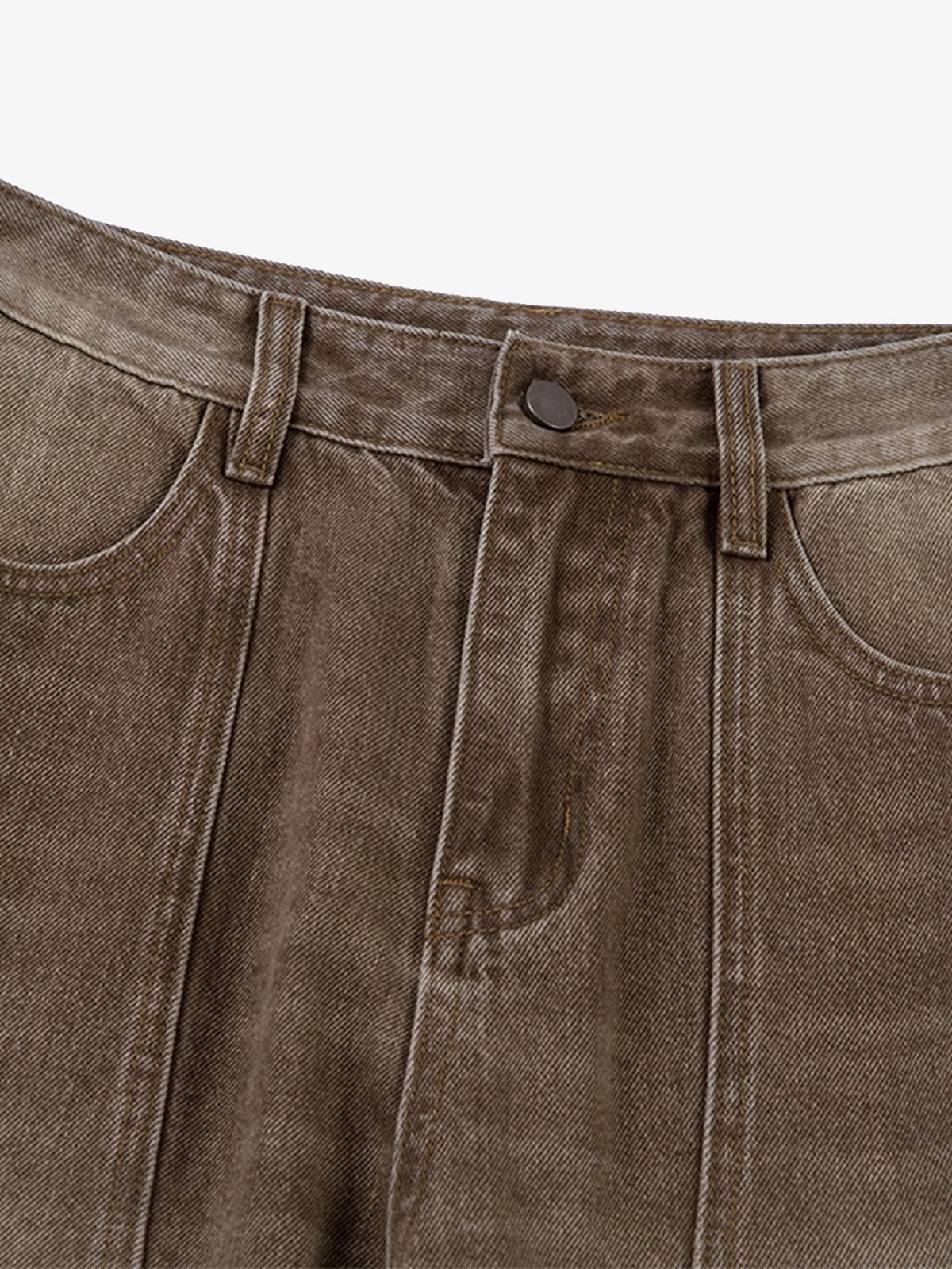 Vintage Washed Men's Workwear Barrel Jeans