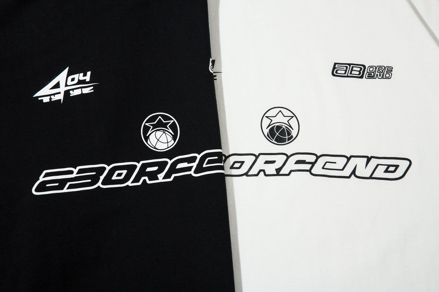 Oversized Varsity Racing Graphic T-Shirt