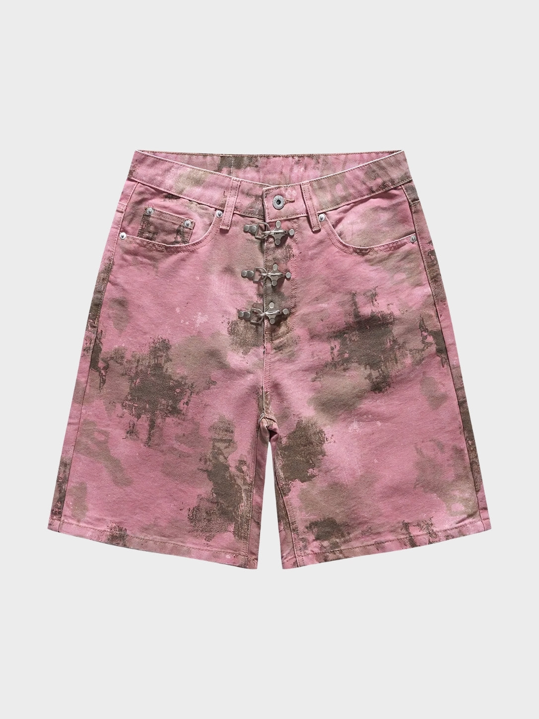 Men's Black Denim Jorts for Everyday Streetwear