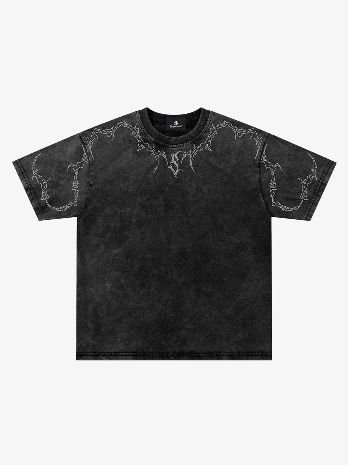 Revelse™  Relaxed Fit Graphic T-Shirt With Back Print