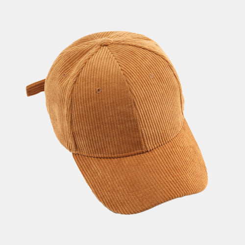 Solid Corduroy Baseball Cap