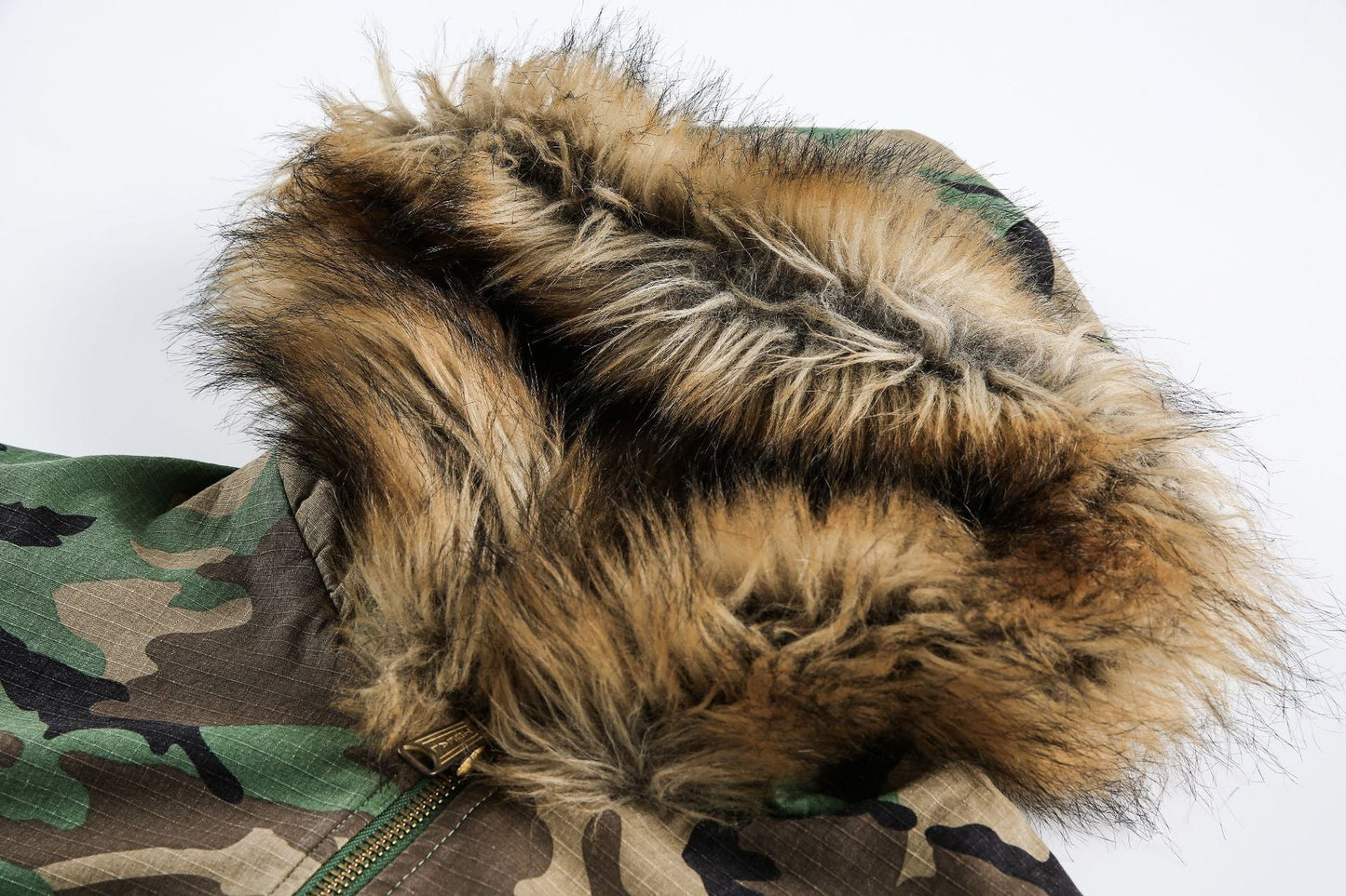 Revelse™ 2-in-1 Reversible Workwear Jacket - Rugged Cotton Canvas & Camouflage Plush Fleece