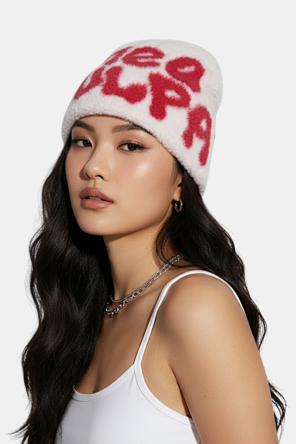 Mohair Knit Beanie
