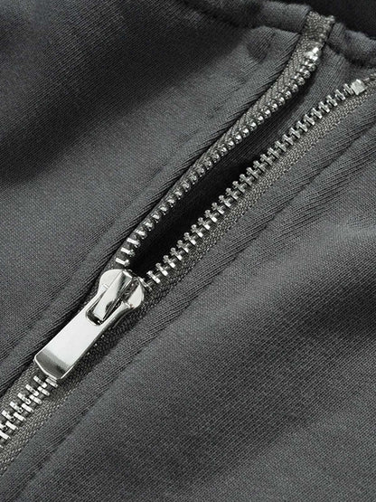 Revelse™  Polyester Zipper Slit Urban Jort