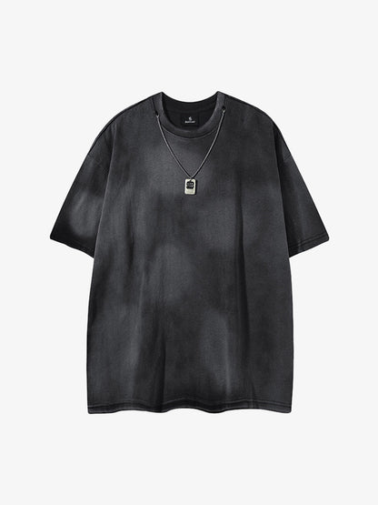 Oversized Washed Cotton T-Shirt for Streetwear Layering