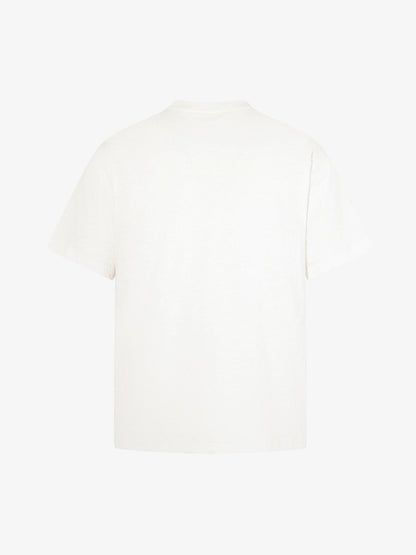 Revelse™  Abstract Cotton Oversized Graphic T-Shirt White