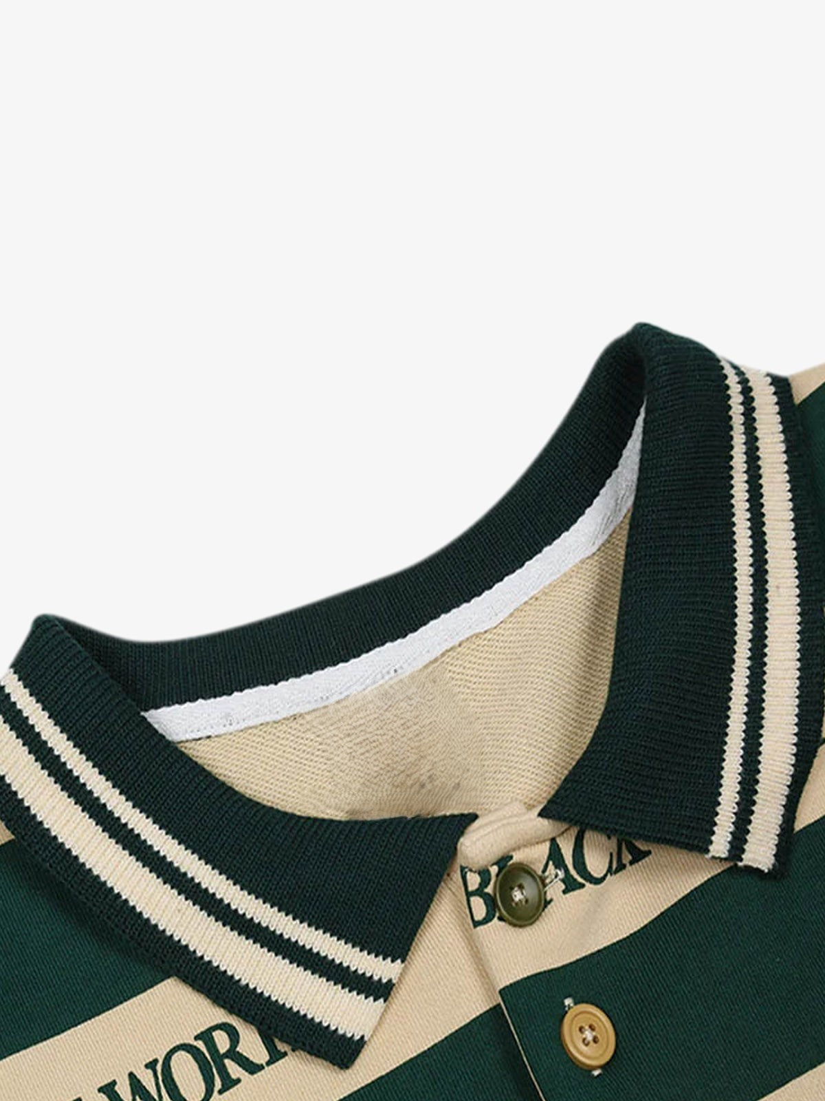 Revelse™ Retro Typography Printed Polo Shirt