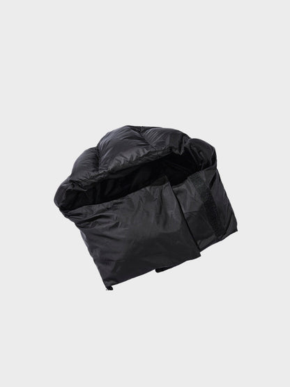 Puffer Jacket Quilted Stand Collar With Removable Hood