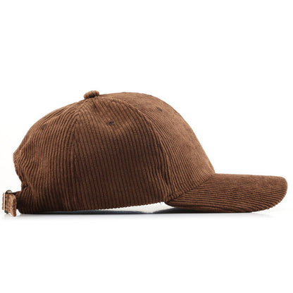 Solid Corduroy Baseball Cap