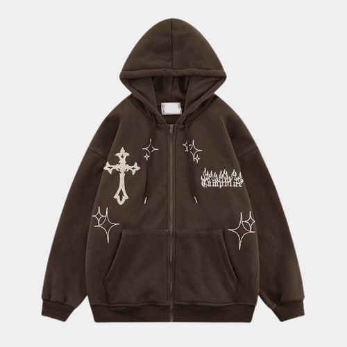 Revelse™ Oversized Zipper Hoodie for Women and Men