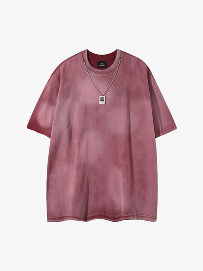 Oversized Washed Cotton T-Shirt for Streetwear Layering
