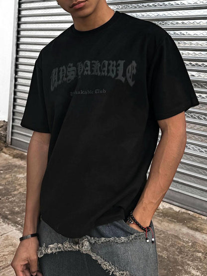Vintage Skeleton Graphic T-Shirt