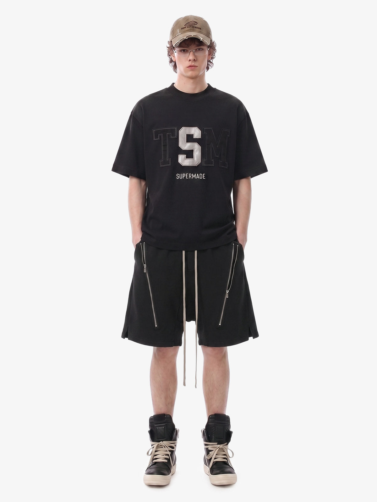 Revelse™  Polyester Zipper Slit Urban Jort