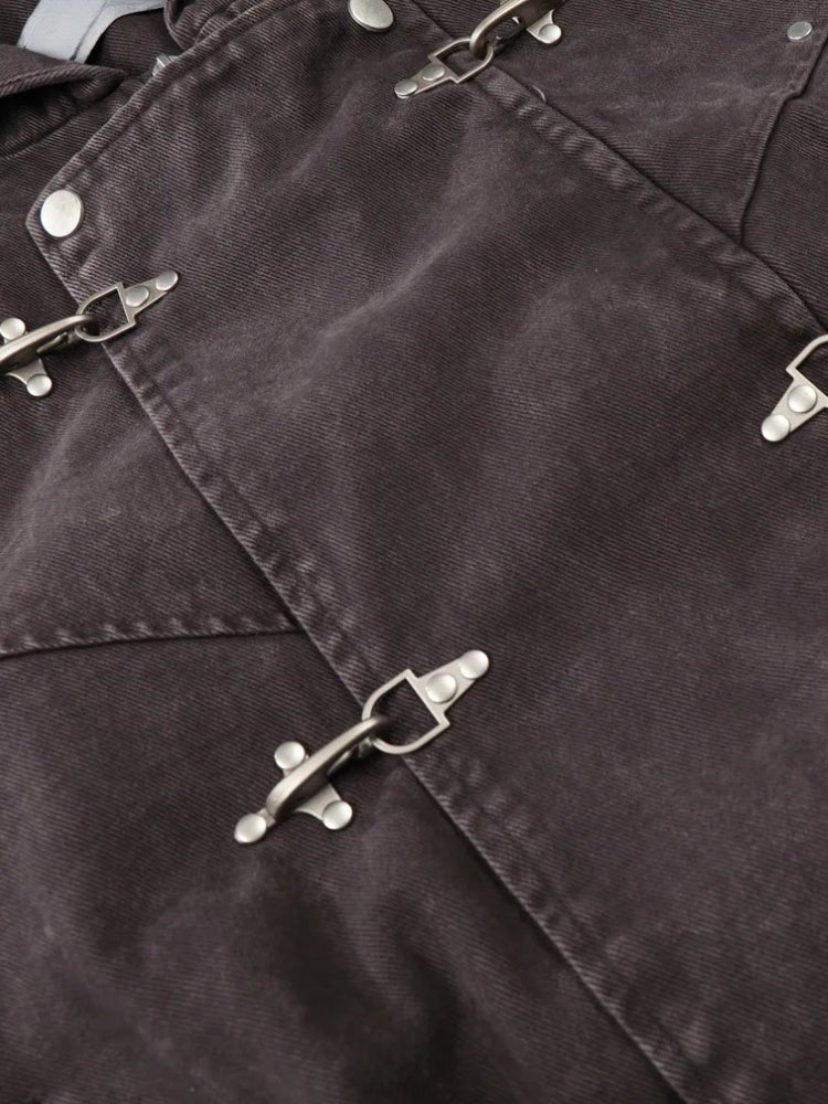 Revelse™ Cotton Denim Toggle Jacket