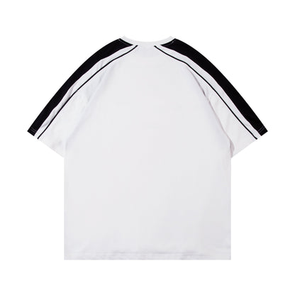 Color Block Sport Style T-Shirt