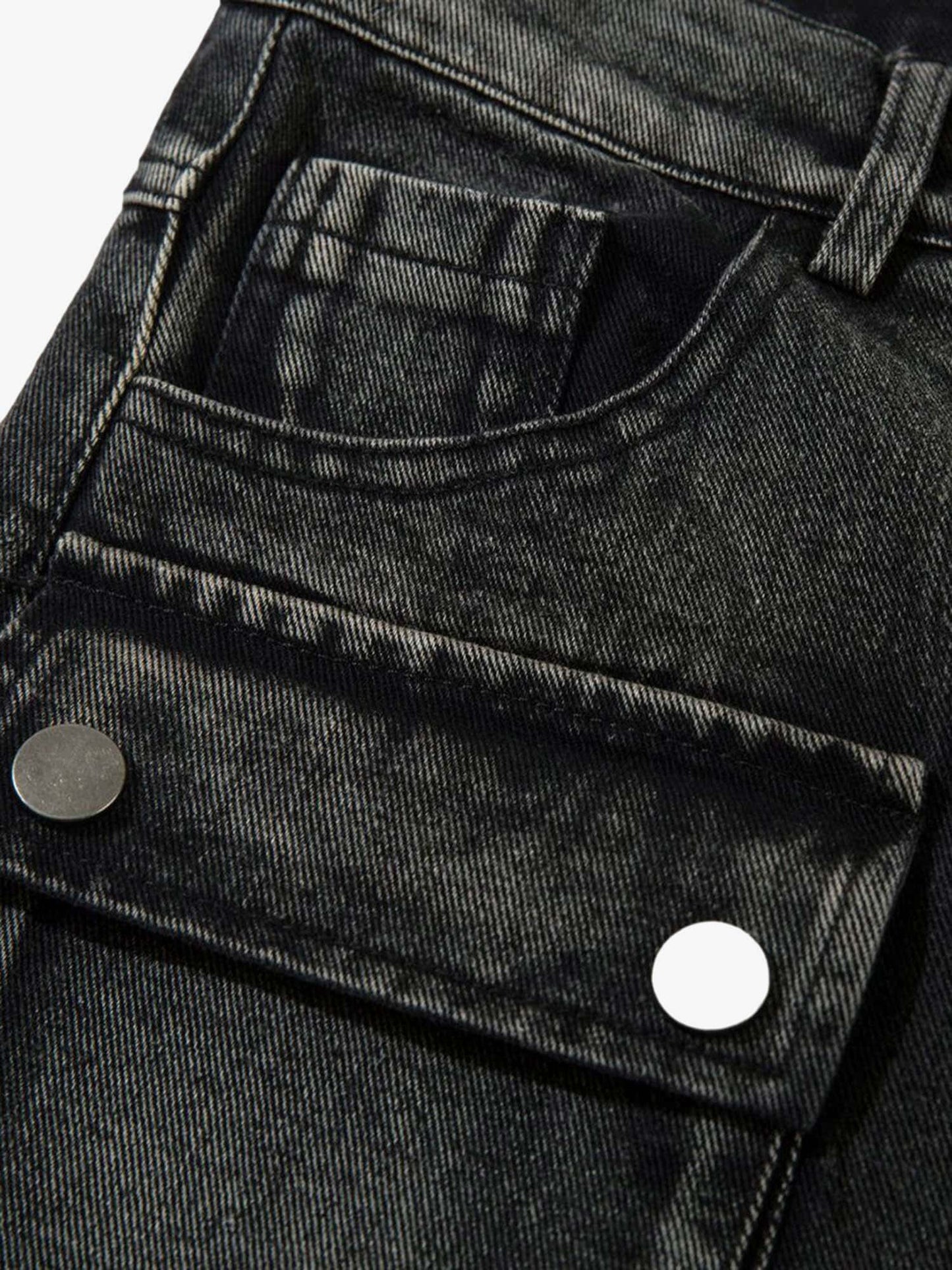 Embroidered Hip-Hop Street Style Jeans
