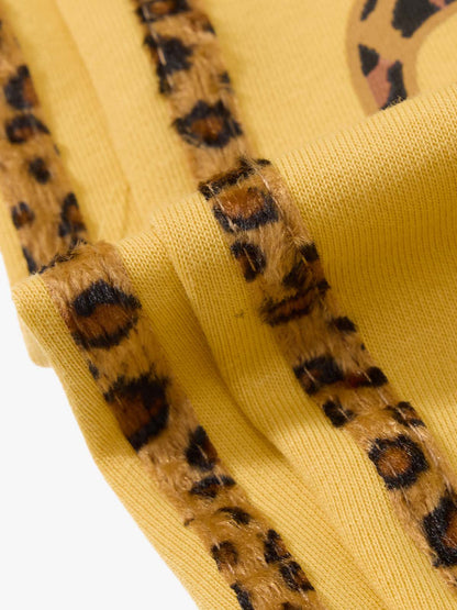 Full view of the relaxed wide-leg sweatpants silhouette