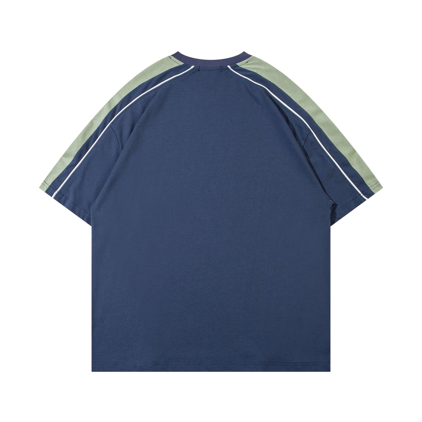 Color Block Sport Style T-Shirt