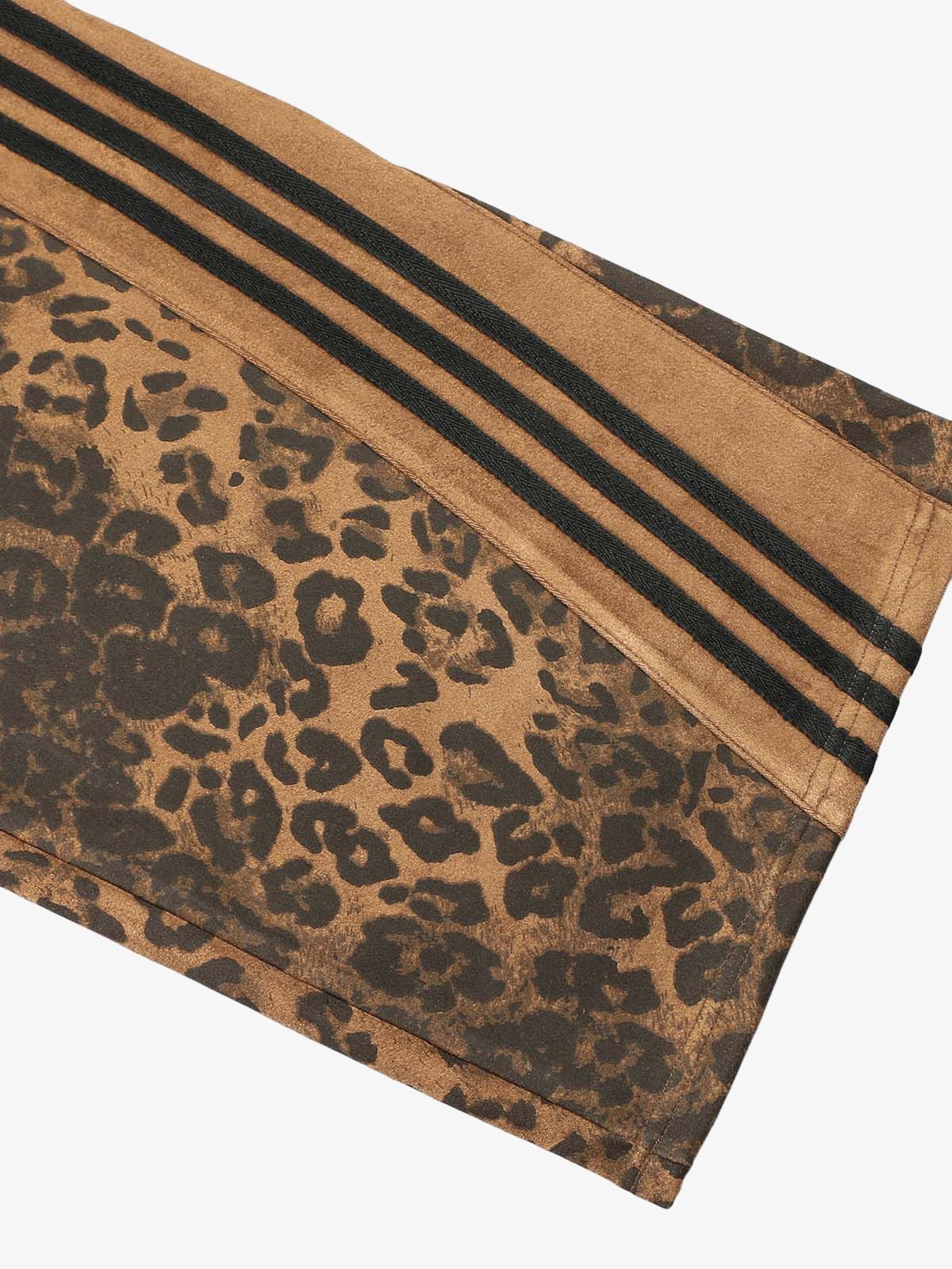 Cheetah Print Suede French Terry Tracksuit