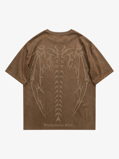 Vintage Skeleton Graphic T-Shirt