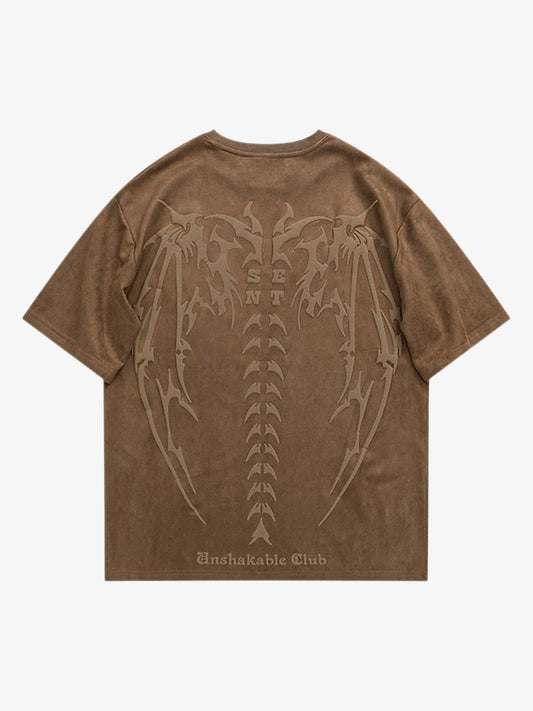 Vintage Skeleton Graphic T-Shirt