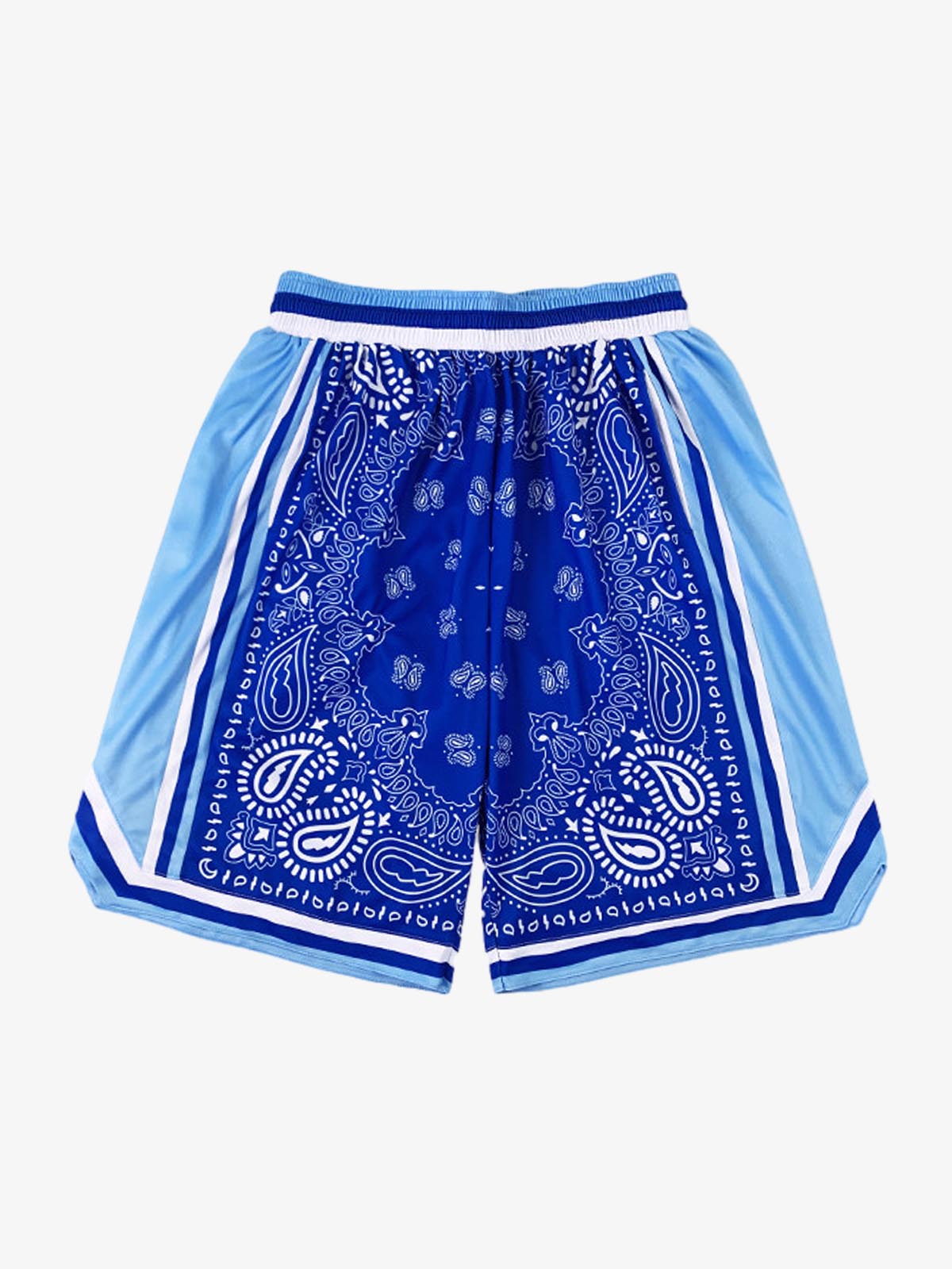 Revelse™  Paisley Print Lightweight Soccer Shorts