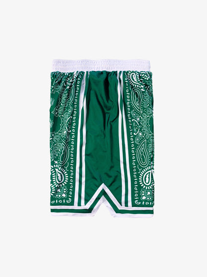 Revelse™  Paisley Print Lightweight Soccer Shorts