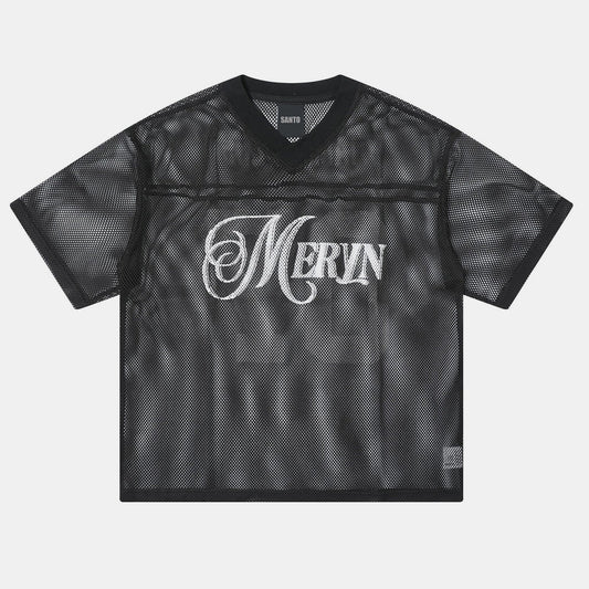 Oversized Mesh Racing T-Shirt