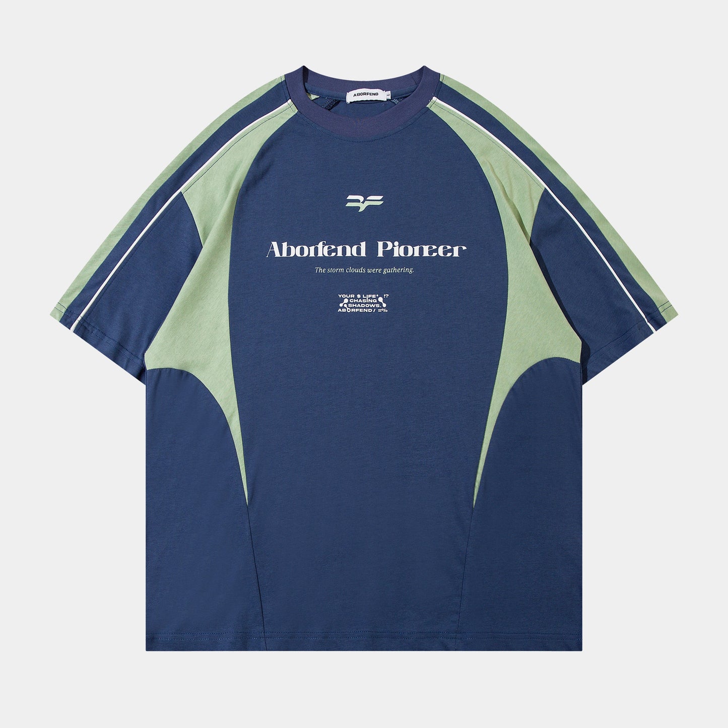 Color Block Sport Style T-Shirt