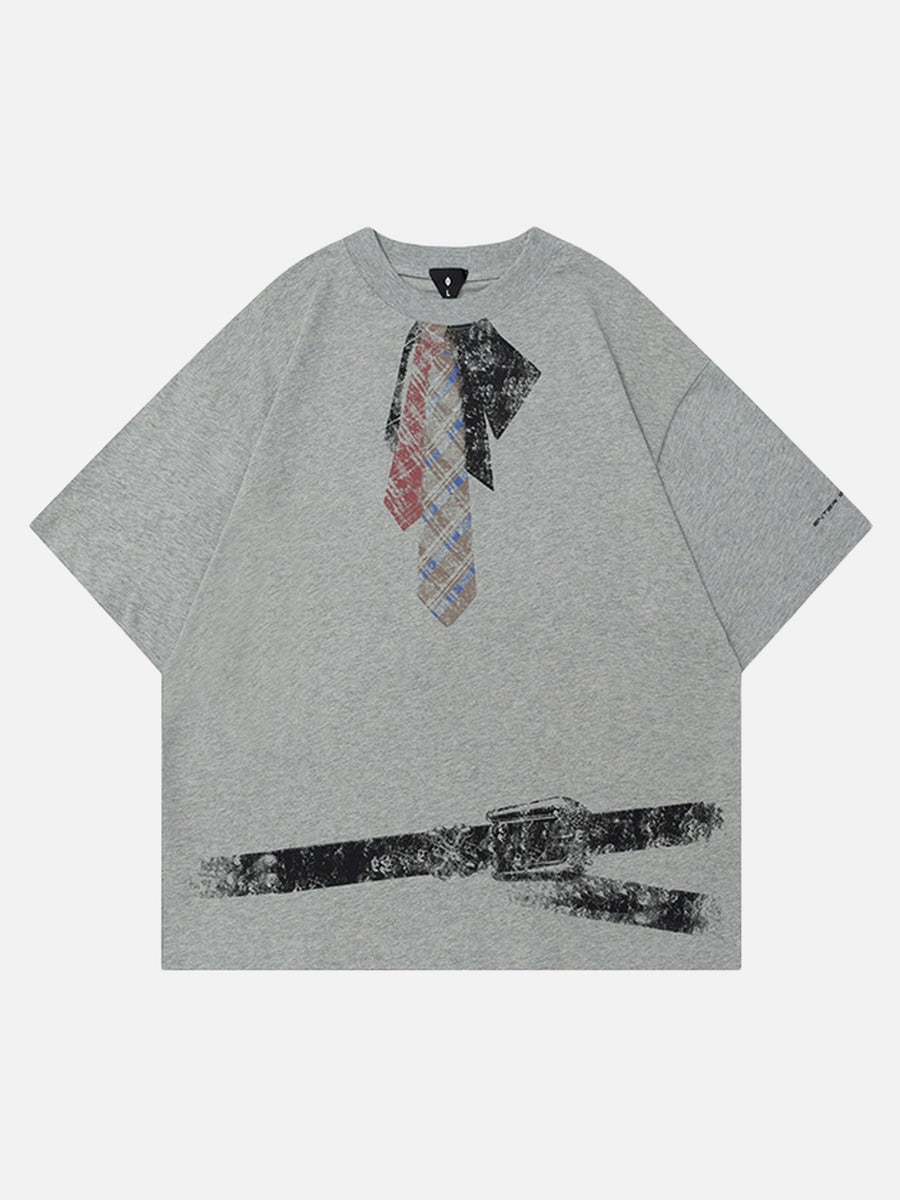 Revelse™ Layered Graphic Print Relaxed Fit T-Shirt