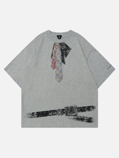 Revelse™ Layered Graphic Print Relaxed Fit T-Shirt