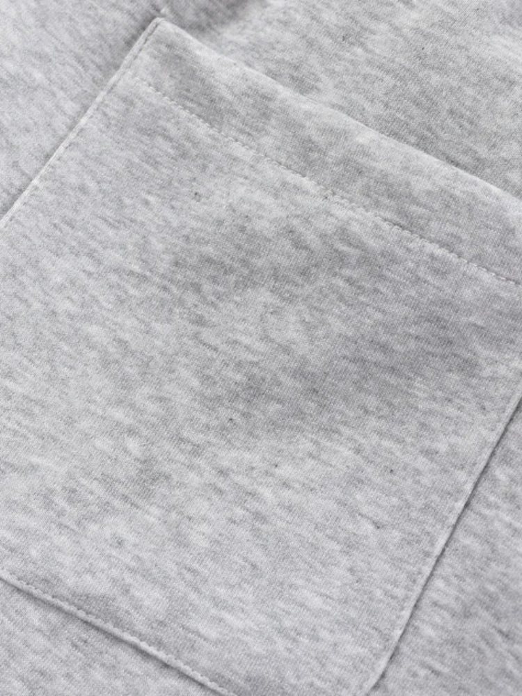 Wide-Leg Cotton Joggers with Side Stripe Panels