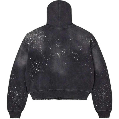 Revelse™ Classic Black Zip Up Hoodie