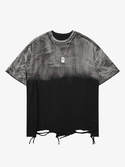 Metal Tag Street Rap Graphic T-Shirt