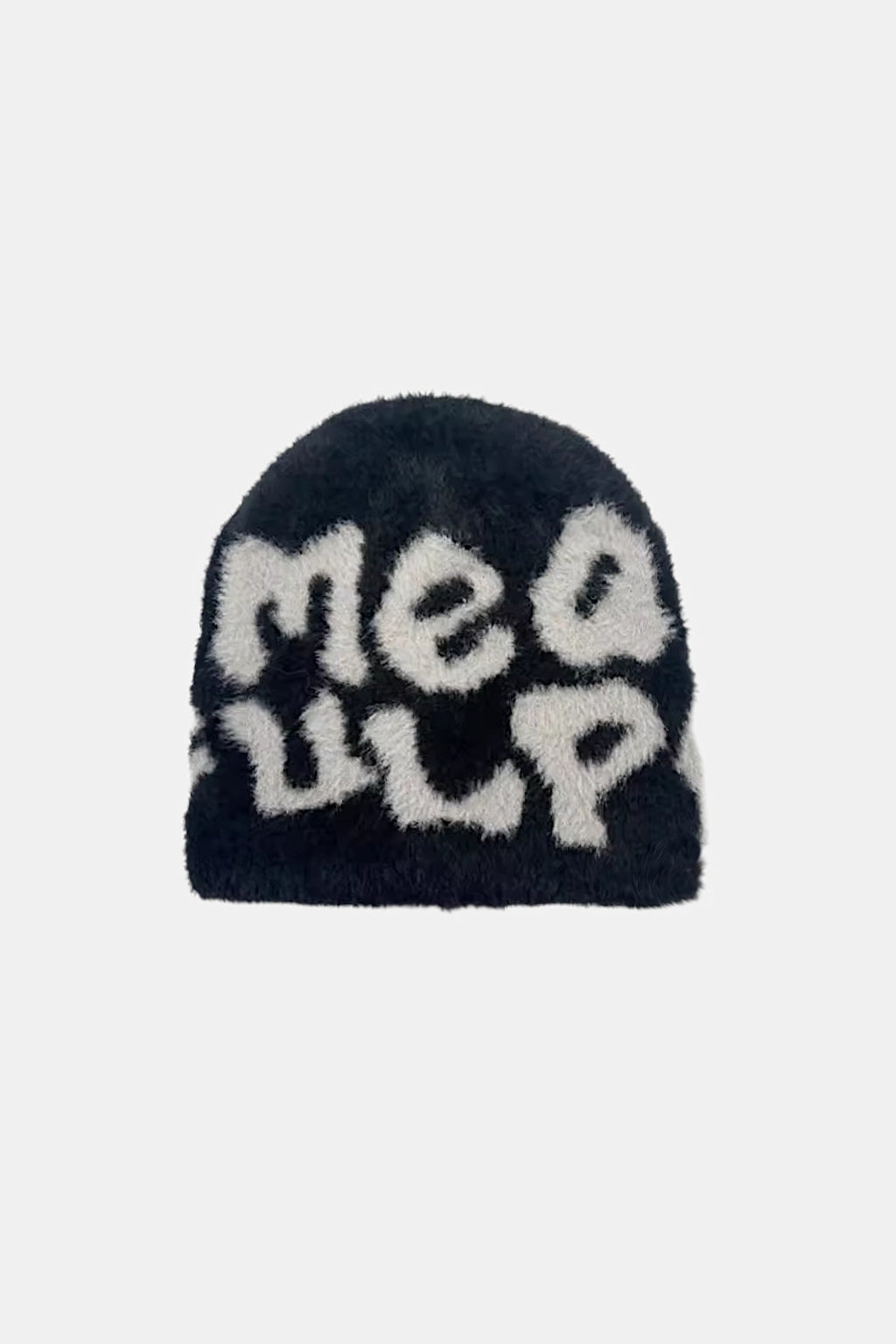 Mohair Knit Beanie