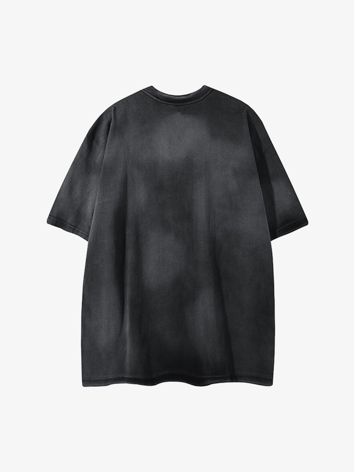 Oversized T-shirt with gradient finish and relaxed dropped-shoulder shape
