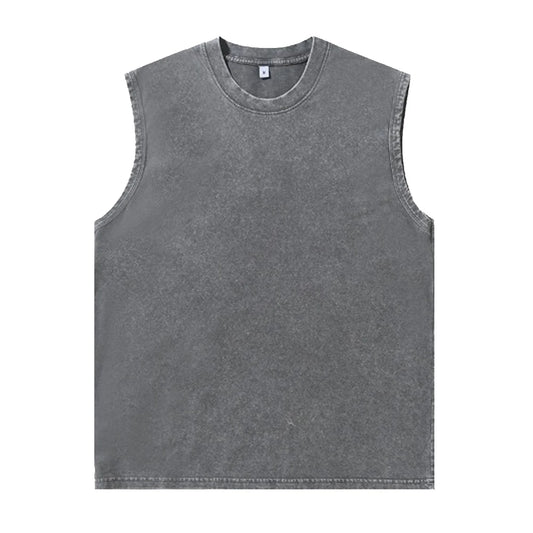 Revelse™  Men's Cotton Washed Sleeveless Tank Top